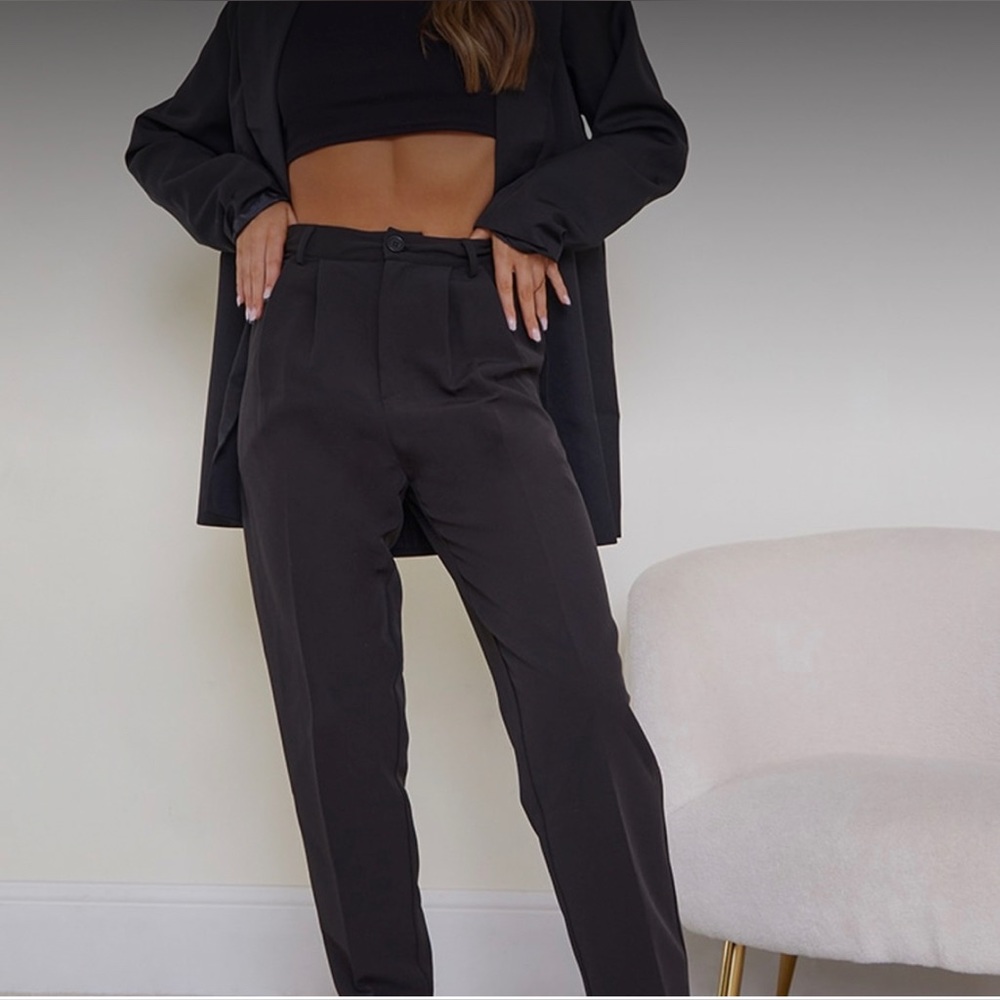 Black cigarette pants